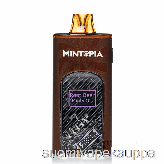 Vape Box Mintopia Turbo 9000 Kertakäyttöinen Juuriolut Minty O's